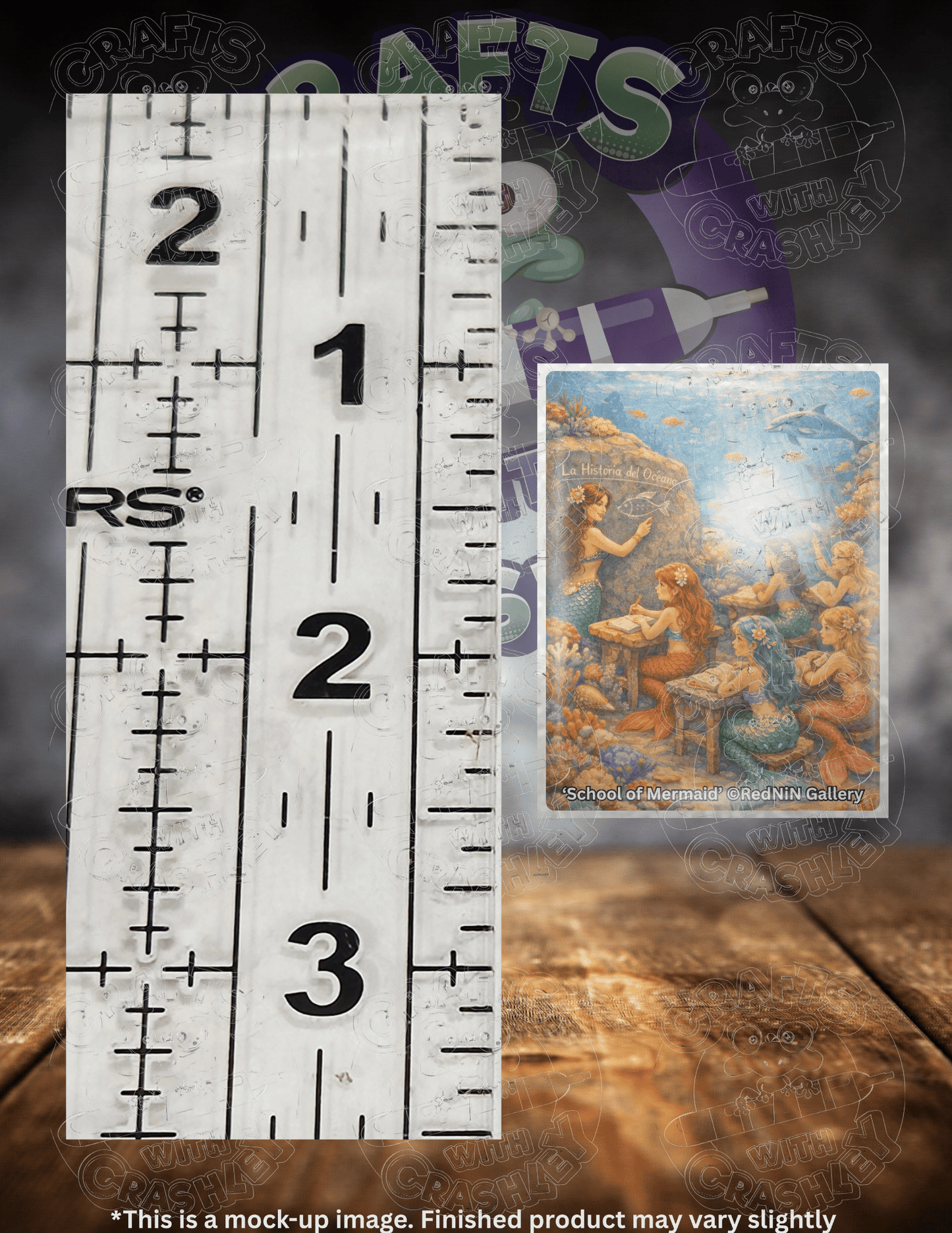 "School of Mermaids" by ©RedNiN Gallery Premium Accessories for Diamond Painting