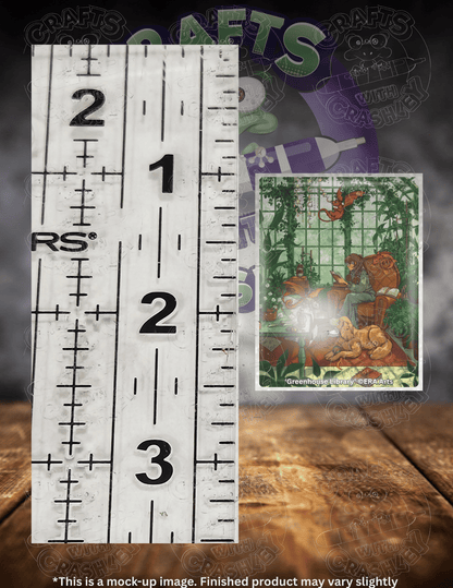 "Greenhouse Library" by ©ERA Arts Premium Accessories for Diamond Painting
