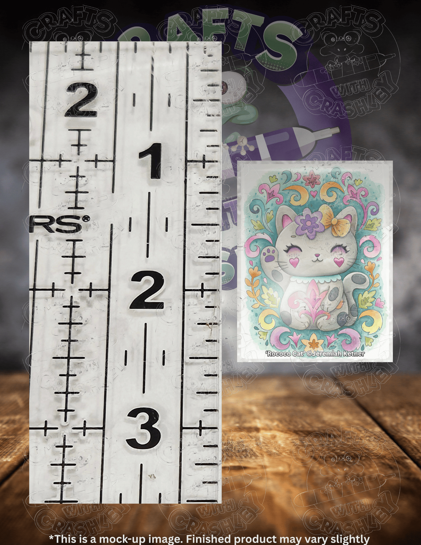 "Rococo Cat" by ©Jeremiah Ketner Premium Accessories for Diamond Painting