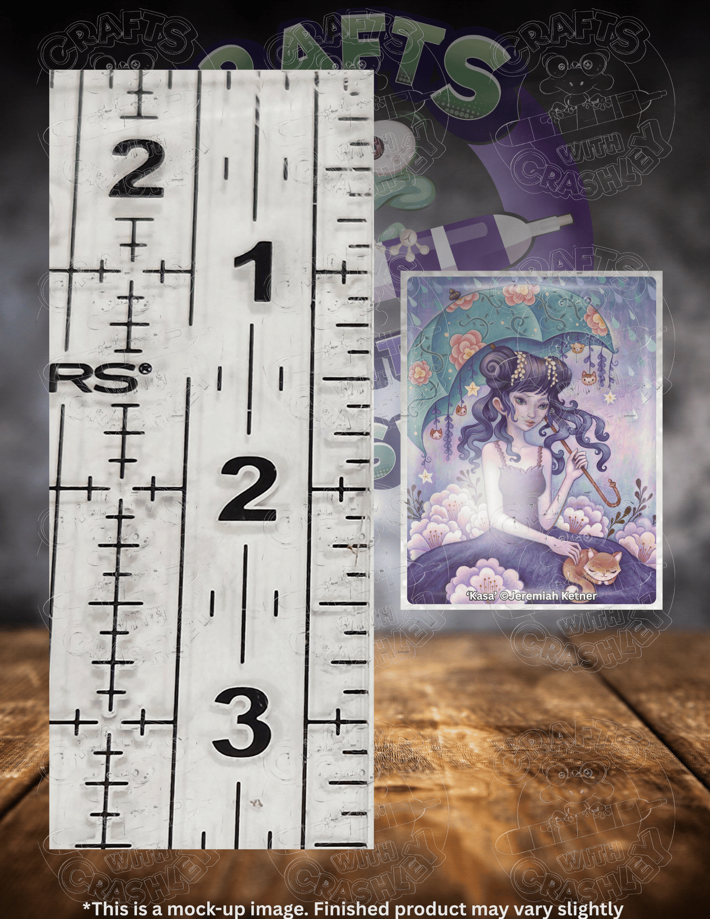 "Kasa" by ©Jeremiah Ketner Premium Accessories for Diamond Painting