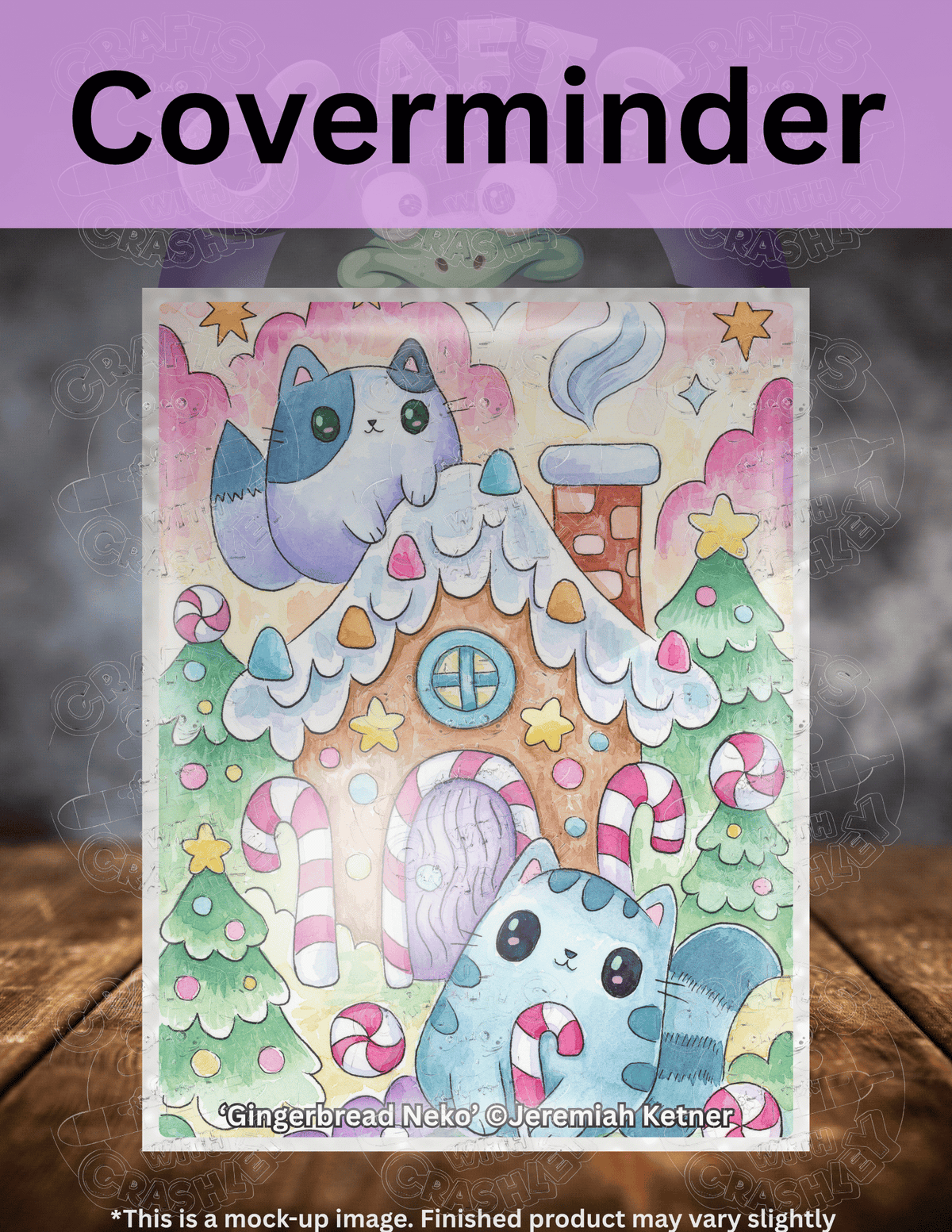 "Gingerbread Neko" by ©Jeremiah Ketner Premium Accessories for Diamond Painting