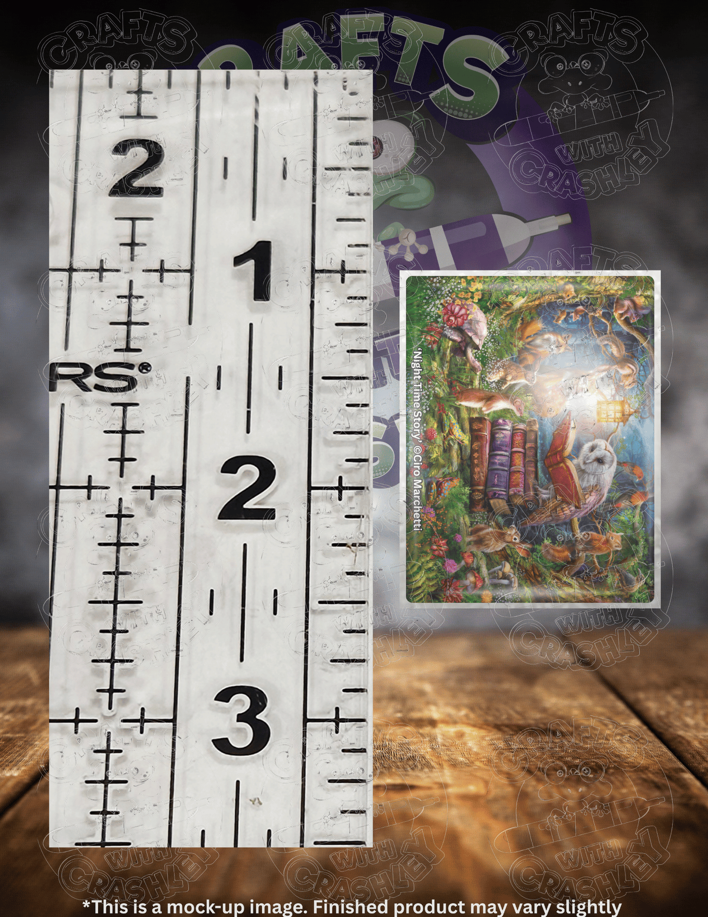 "Night Time Story" by ©Ciro Marchetti Premium Accessories for Diamond Painting