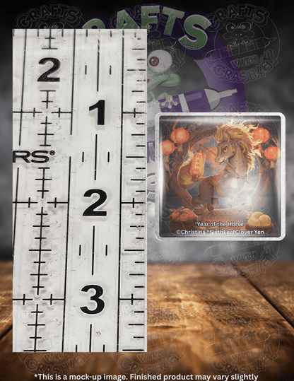 "Year of the Horse" by ©Christina "SixthLeafClover" Yen Premium Accessories for Diamond Painting