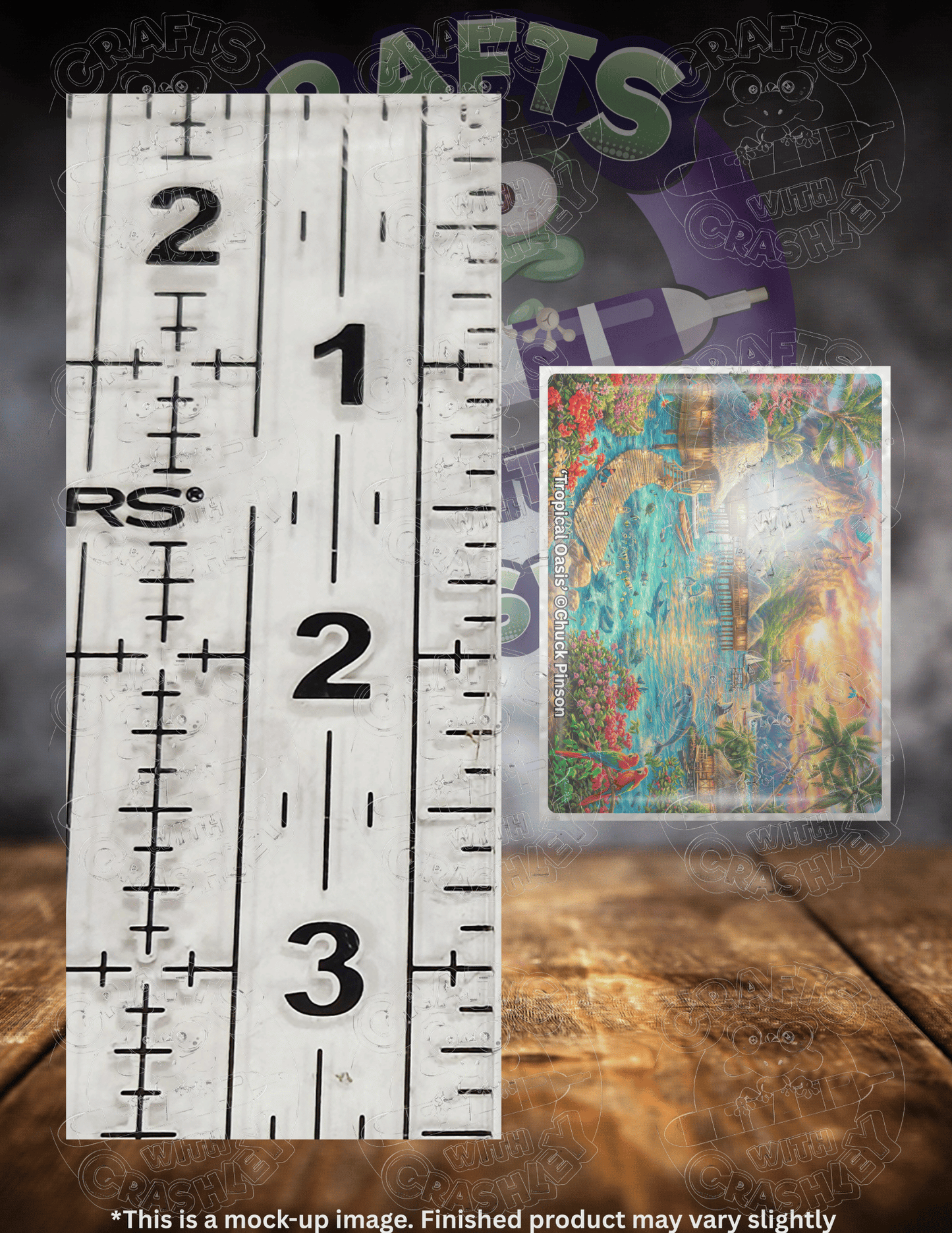 "Tropical Oasis" by ©Chuck Pinson Premium Accessories for Diamond Painting