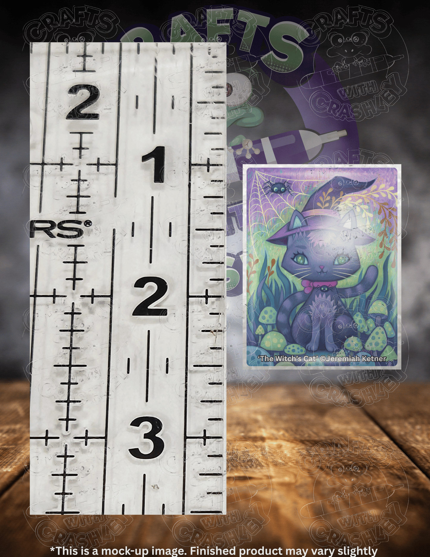 "The Witch's Cat" by ©Jeremiah Ketner Premium Accessories for Diamond Painting