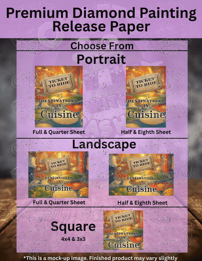 "Ticket to Ride 2026" Premium Accessories for Diamond Painting