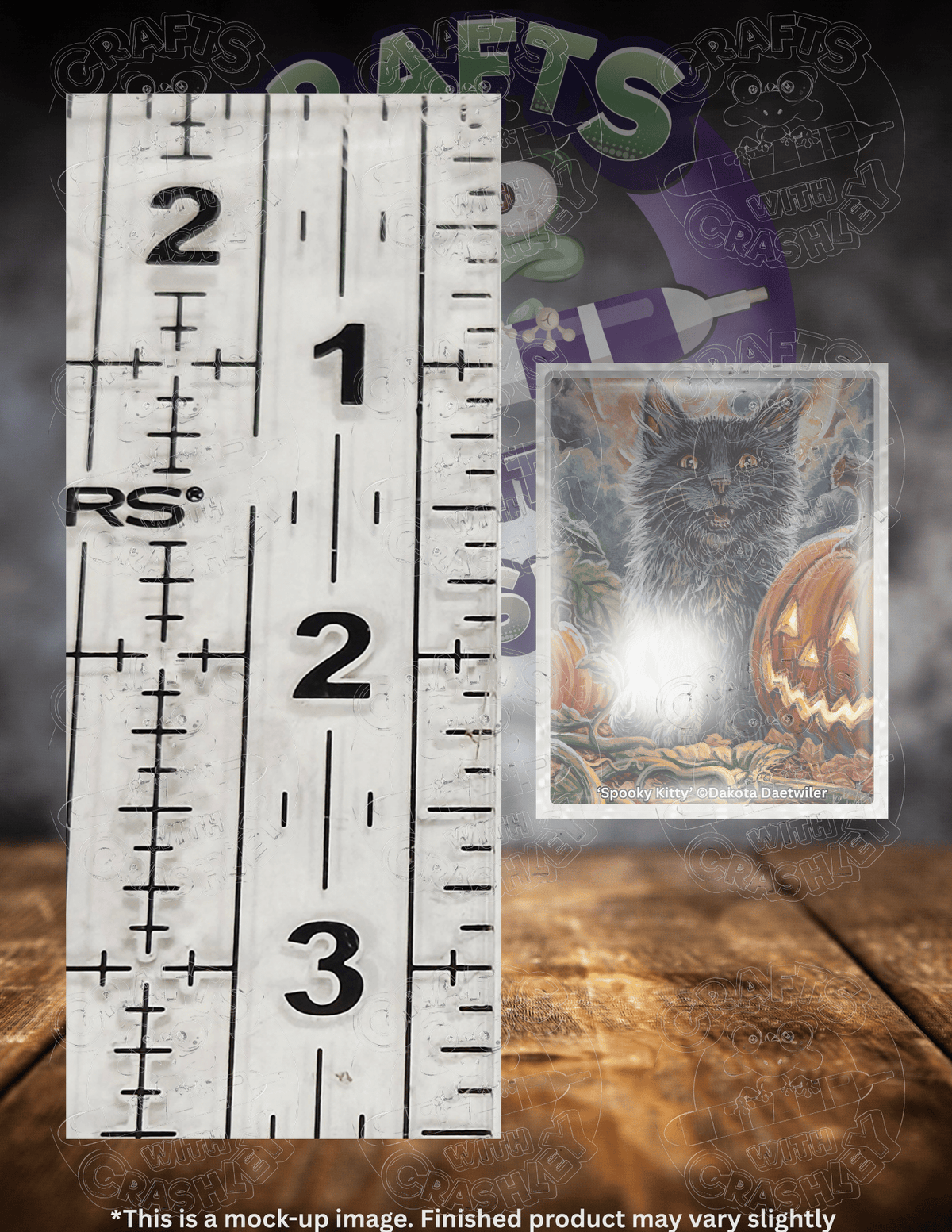 "Spooky Kitty" by ©Dakota Daetwiler Premium Accessories for Diamond Painting