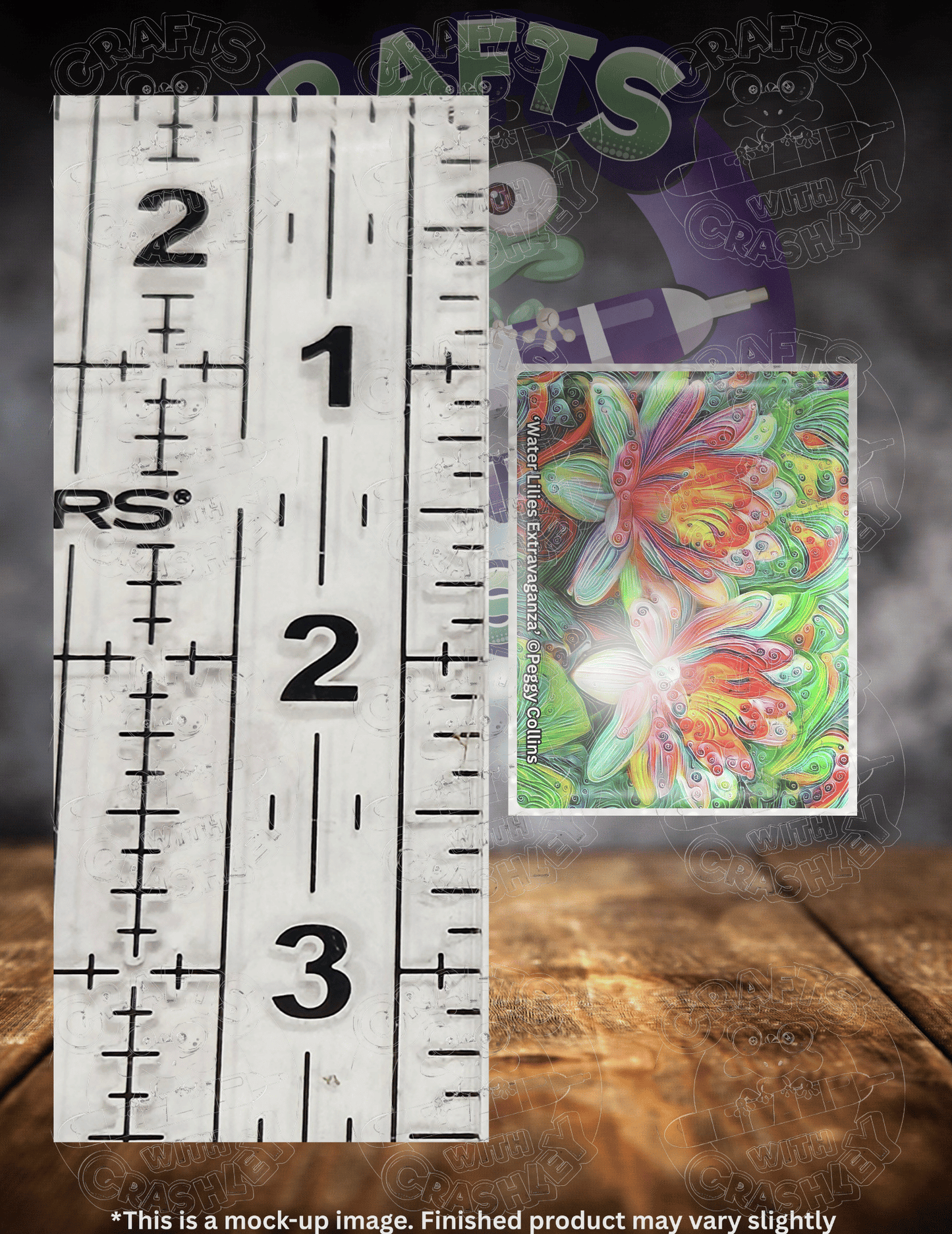 "Water Lilies Extravaganza" by ©Peggy Collins Premium Accessories for Diamond Painting