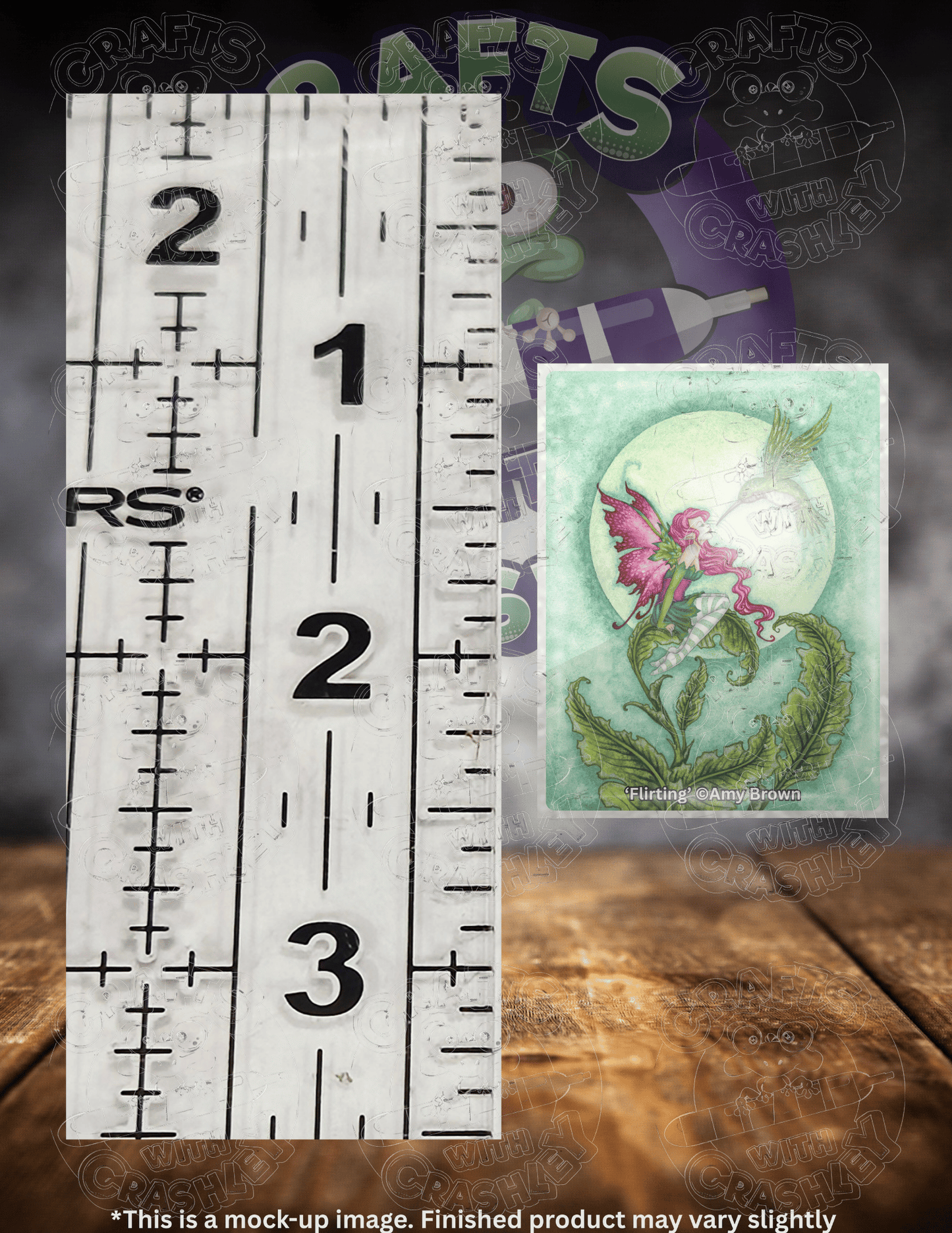 "Flirting" by ©Amy Brown Premium Accessories for Diamond Painting