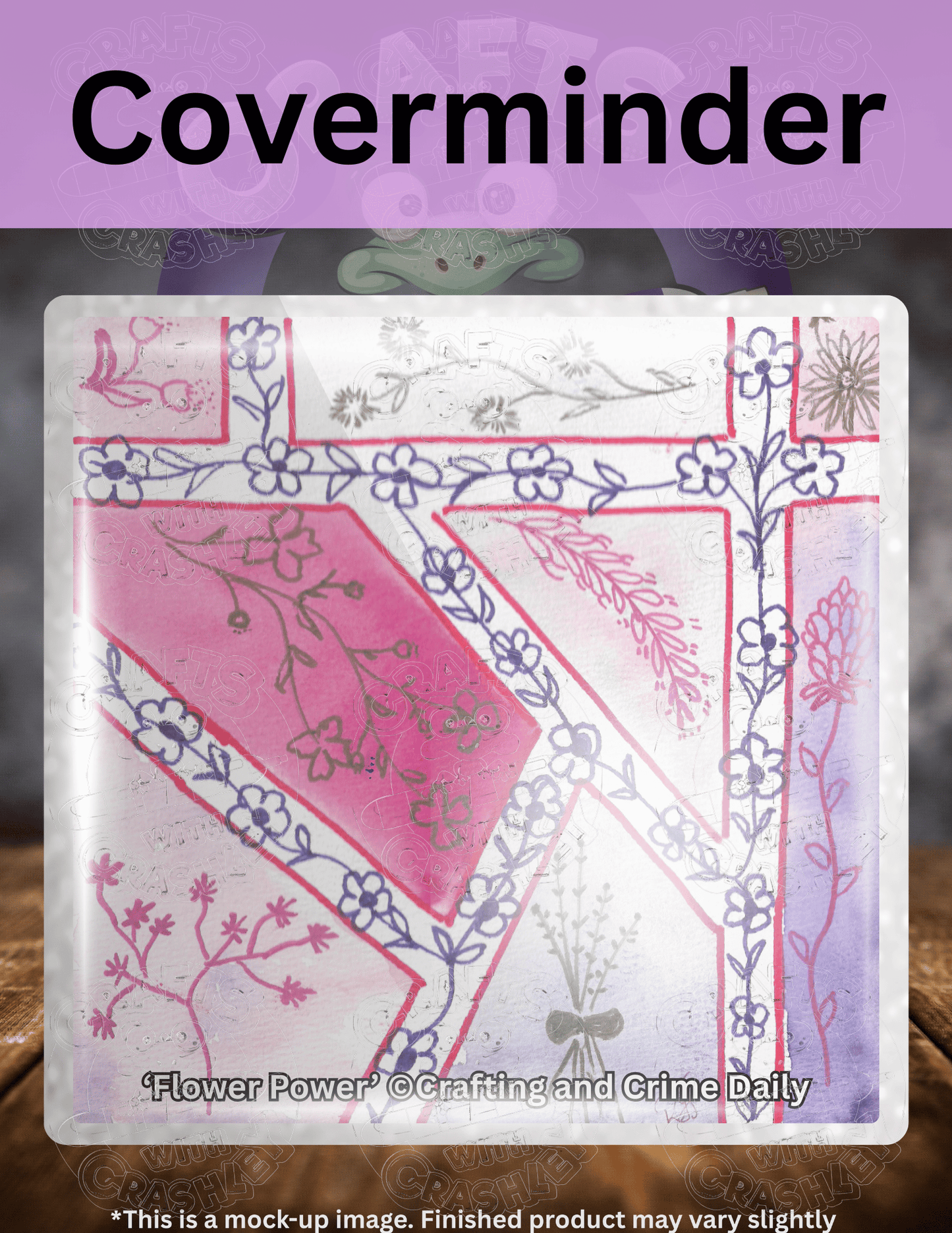 "Flower Power" by ©Crafting & Crime Daily Premium Accessories for Diamond Painting