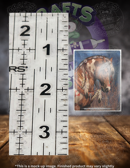 "War Pony" by ©Laurie Prindle Premium Accessories for Diamond Painting