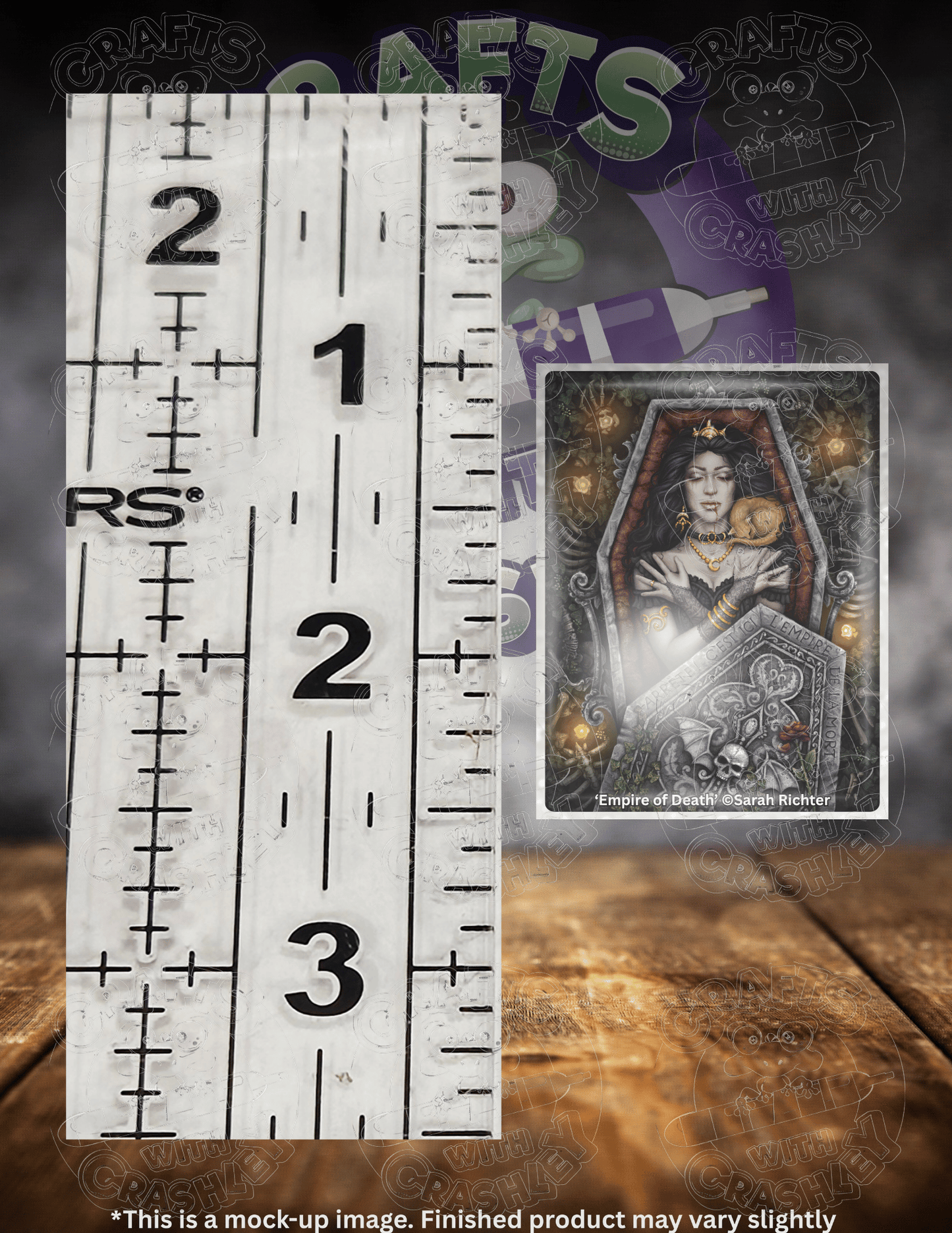 "Empire of Death" by ©Sarah Richter Premium Accessories for Diamond Painting