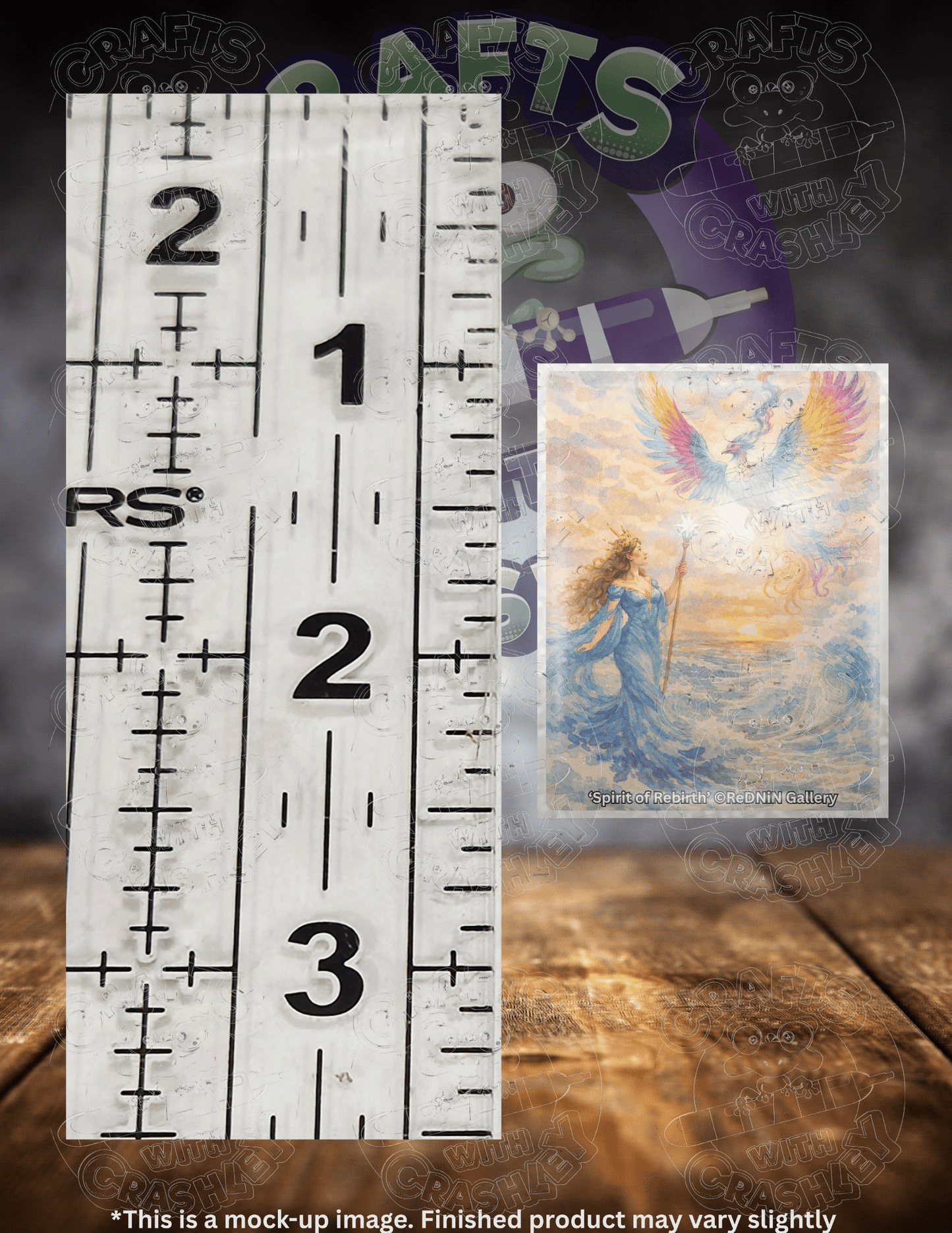 "Spirit of Rebirth " by ©RedNiN Gallery Premium Accessories for Diamond Painting