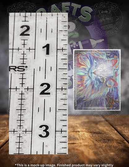 "Cleo the Colorful Long Hair Cat" by ©Peggy Collins Premium Accessories for Diamond Painting