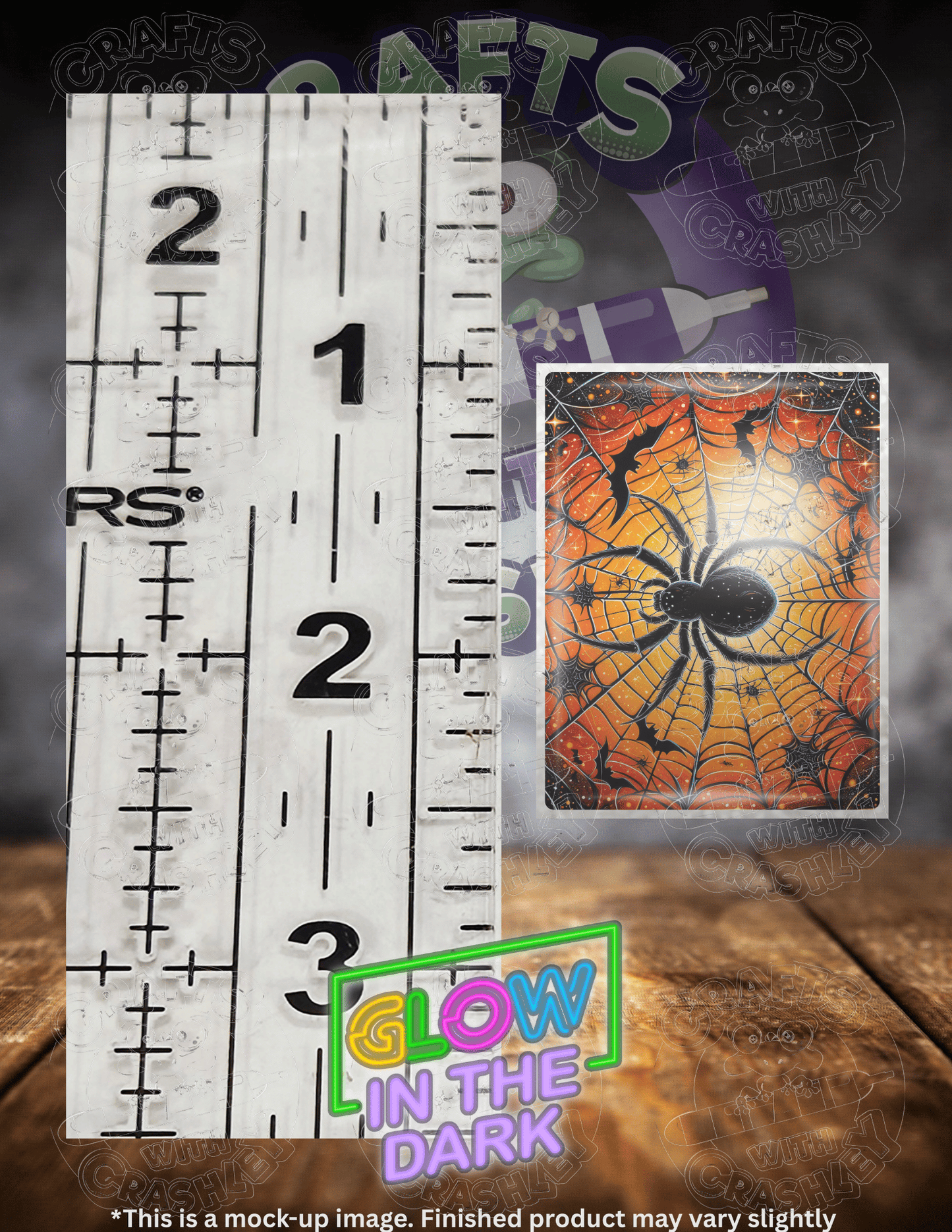 "Glimmering Spider" Premium Accessories for Diamond Painting
