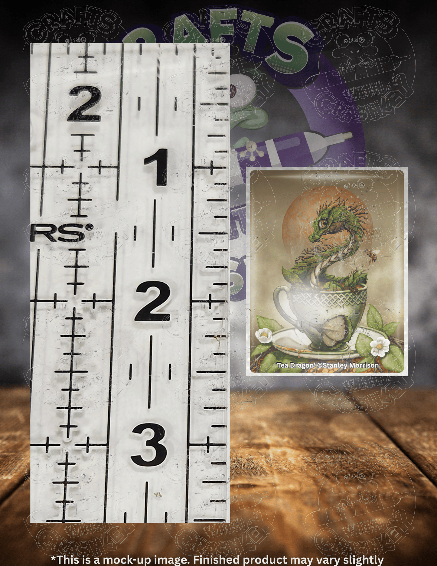 "Tea Dragon" by ©Stanley Morrison Premium Accessories for Diamond Painting