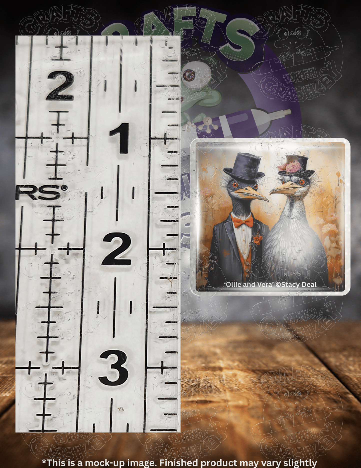 "Ollie and Vera" by ©Stacy Deal Premium Accessories for Diamond Painting