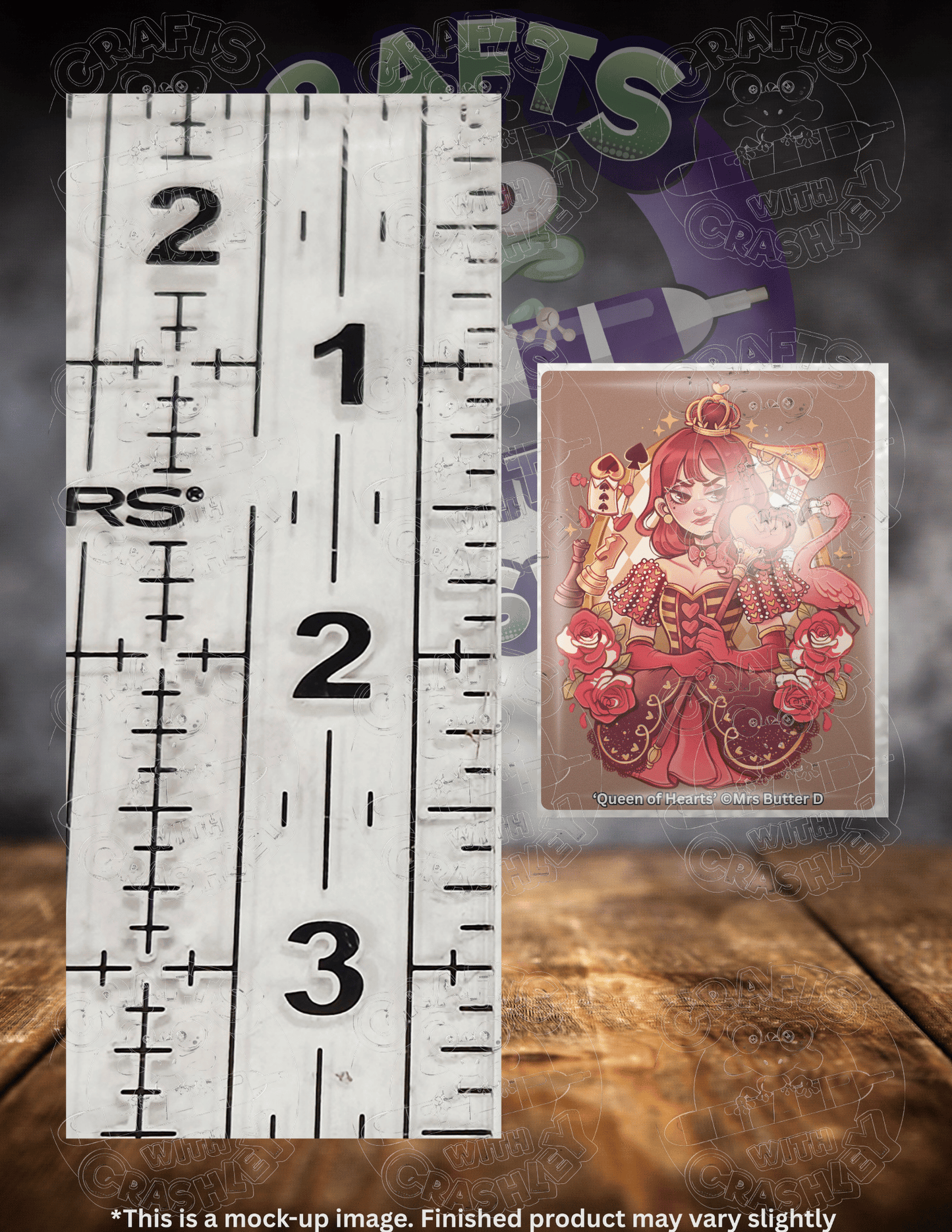 "Queen of Hearts" by ©Mrs Butter D Premium Accessories for Diamond Painting