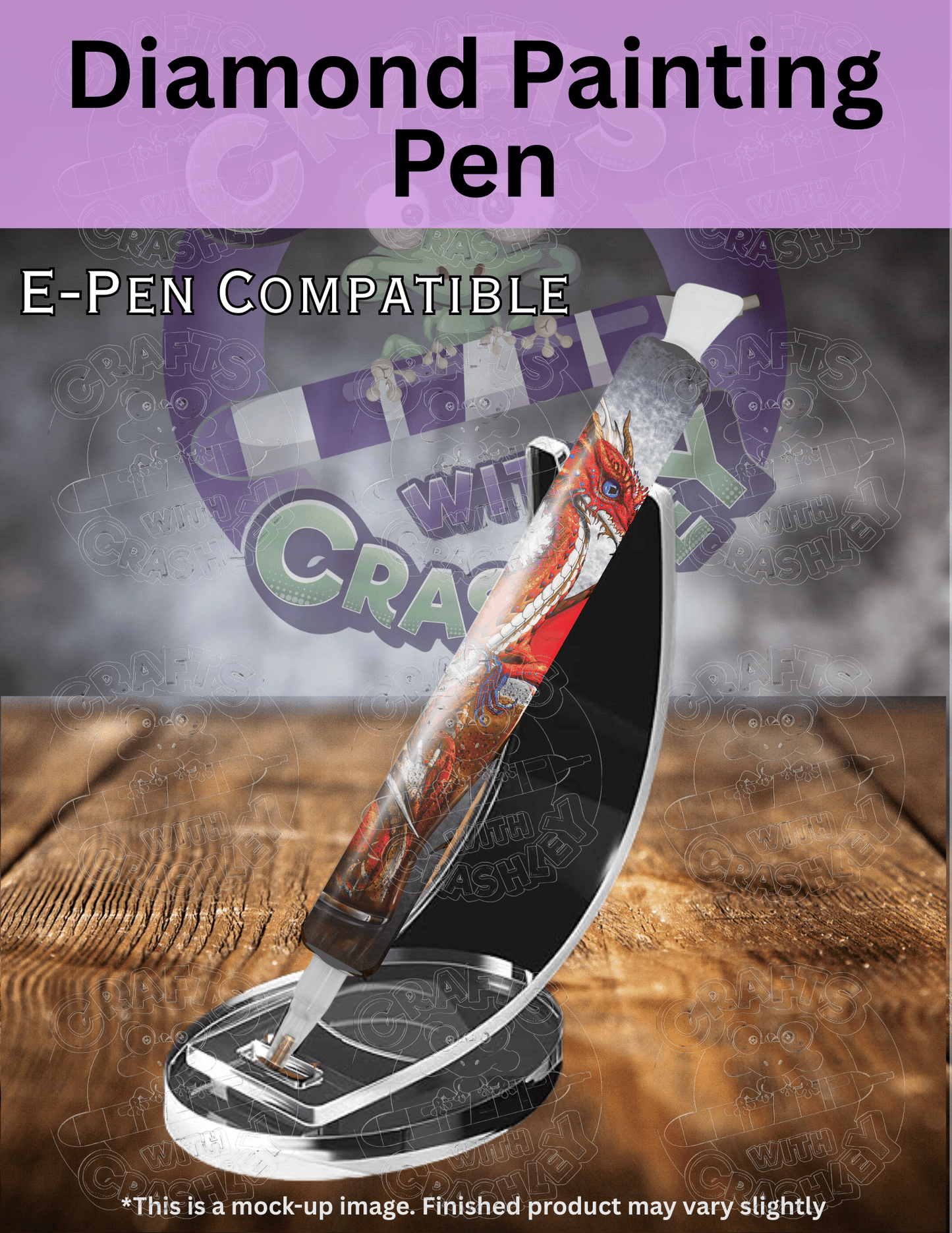 "Long Island Iced Tea Dragon" by ©Stanley Morrison Premium Accessories for Diamond Painting