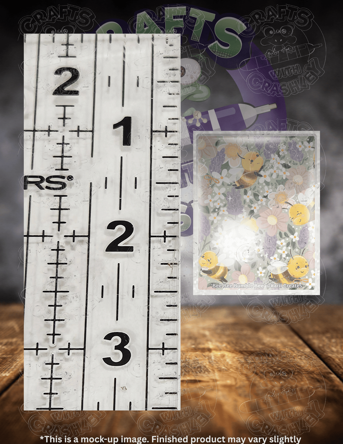 "Bee Bee Bumble Bee" by ©Karii Creates Premium Accessories for Diamond Painting