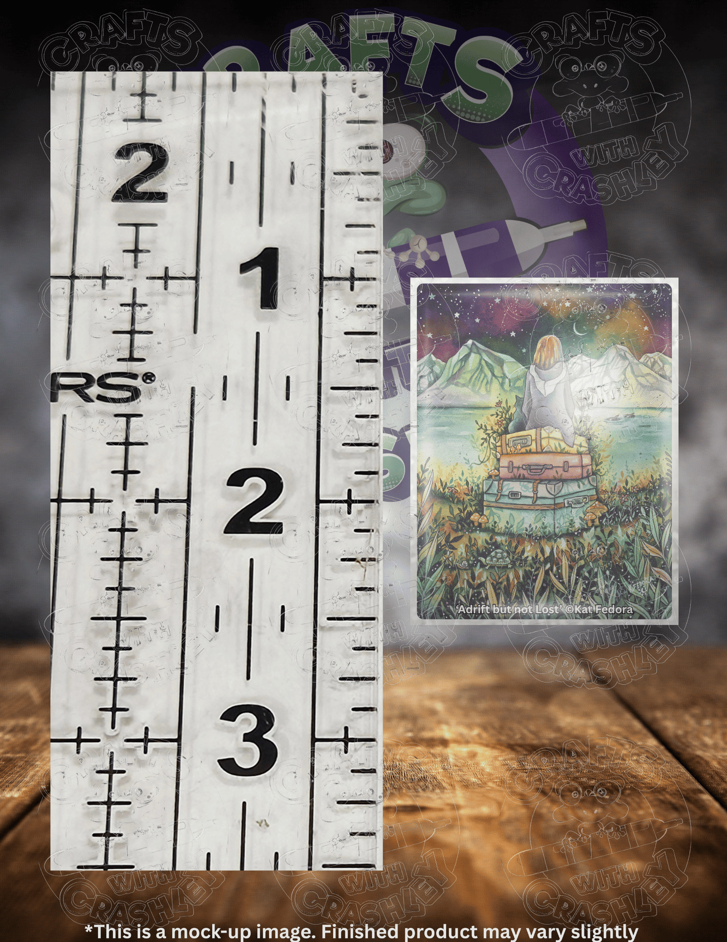 "Adrift but not Lost" by ©Kat Fedora Premium Accessories for Diamond Painting