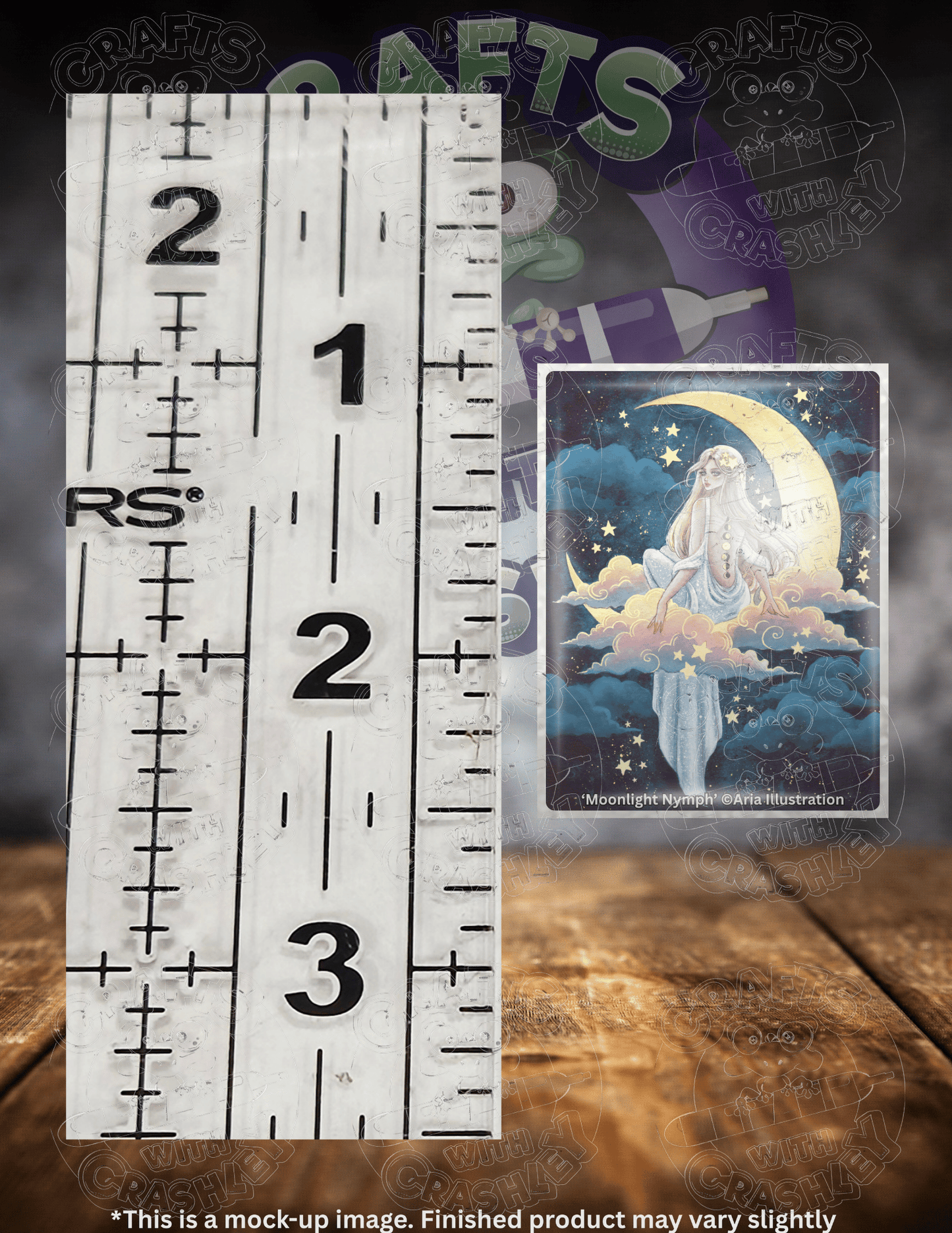 "Moonlight Nymph" by ©Aria Illustration Premium Accessories for Diamond Painting