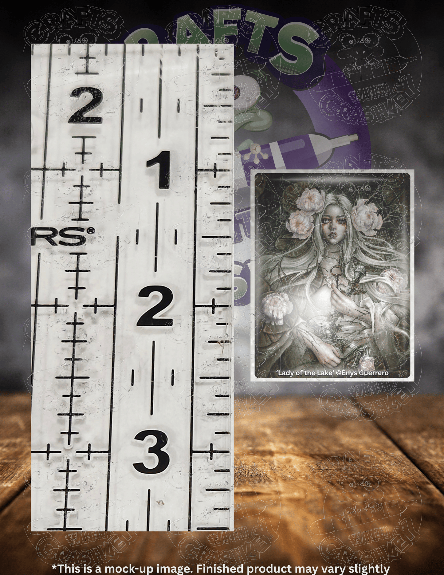 "Lady of the Lake" by ©Enys Guerrero Premium Accessories for Diamond Painting