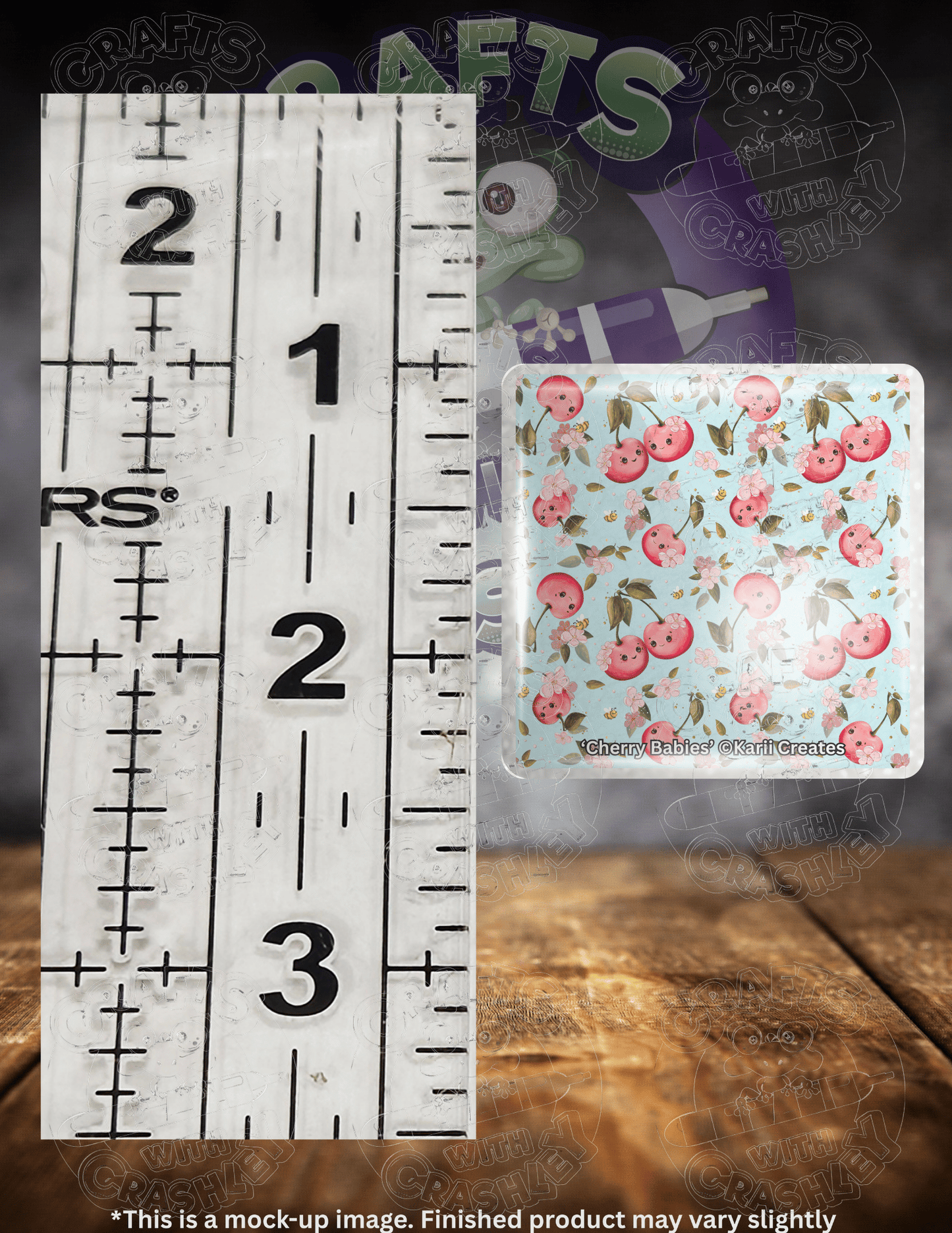 "Cherry Babies" by ©Karii Creates Premium Accessories for Diamond Painting