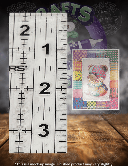 "Teddy Patches" by ©Karii Creates Premium Accessories for Diamond Painting