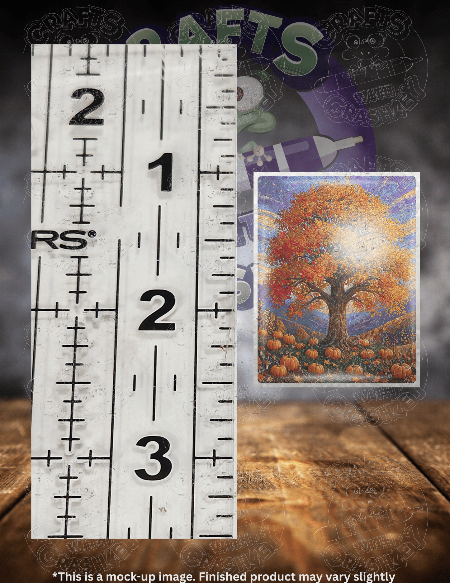 "Autumn's Majestic Mosaic" Premium Accessories for Diamond Painting
