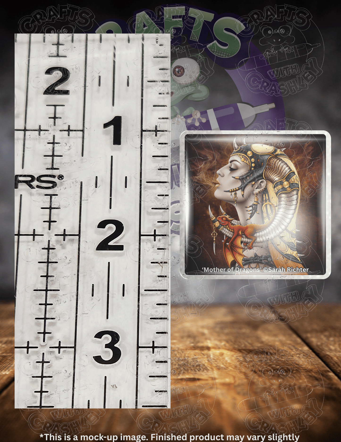 "Mother of Dragons" by ©Sarah Richter Premium Accessories for Diamond Painting