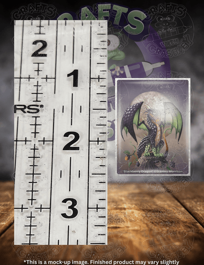 "Blackberry Dragon" by ©Stanley Morrison Premium Accessories for Diamond Painting