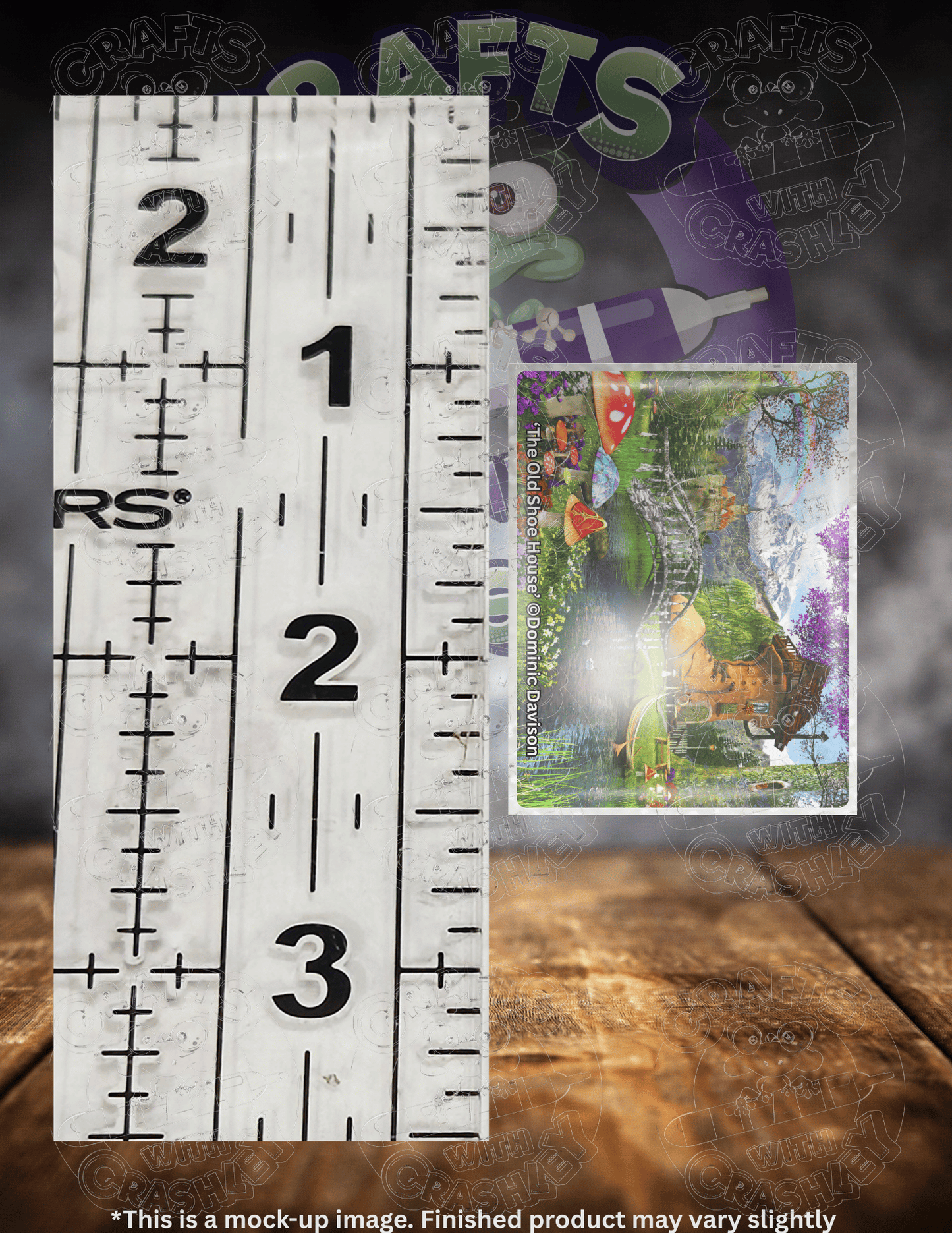 "The Old Shoe House" by ©Dominic Davison Premium Accessories for Diamond Painting