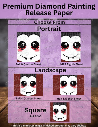 "Dracula Mask" by ©Mrs Coffee Premium Accessories for Diamond Painting