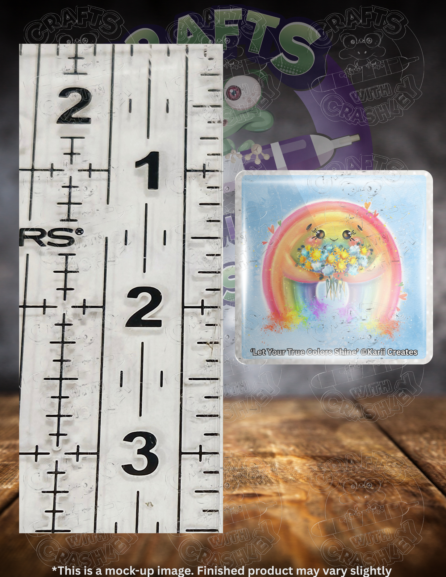 "Let Your True Colors Shine" by ©Karii Creates Premium Accessories for Diamond Painting