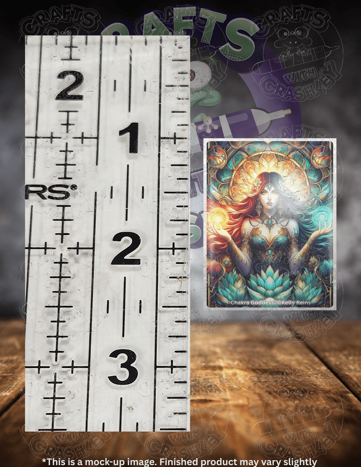 "Chakra Goddess" by ©Kelly Reins Premium Accessories for Diamond Painting