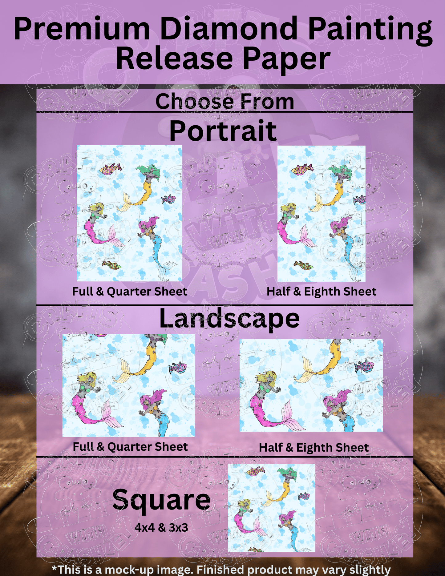 "Zombies of the Sea" by ©Kaleena Kollmeier Premium Accessories for Diamond Painting