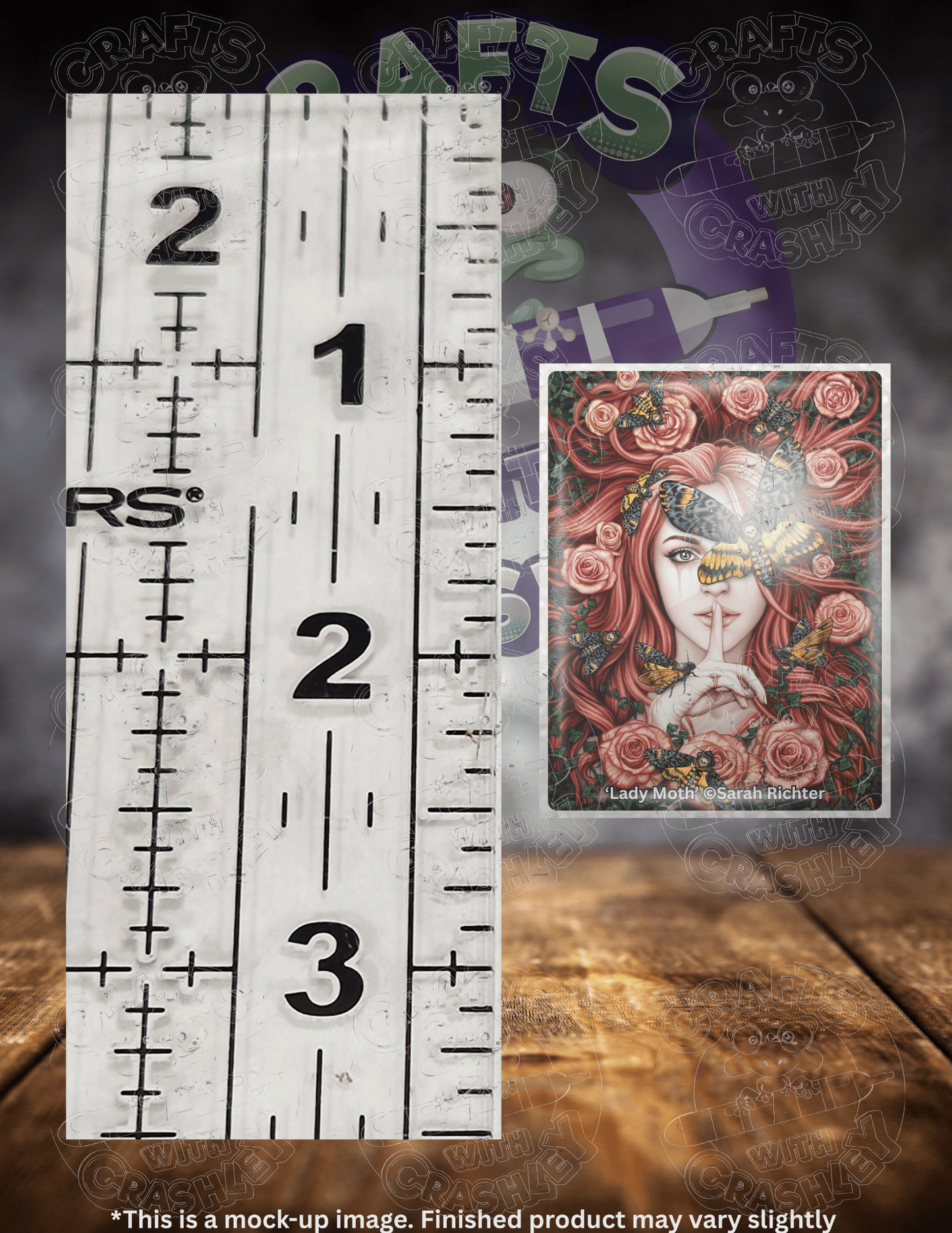 "Lady Moth" by ©Sarah Richter Premium Accessories for Diamond Painting