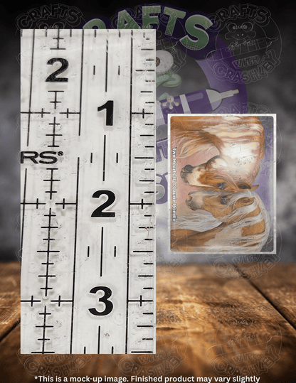 "Two Hearts II" by ©Laurie Prindle Premium Accessories for Diamond Painting