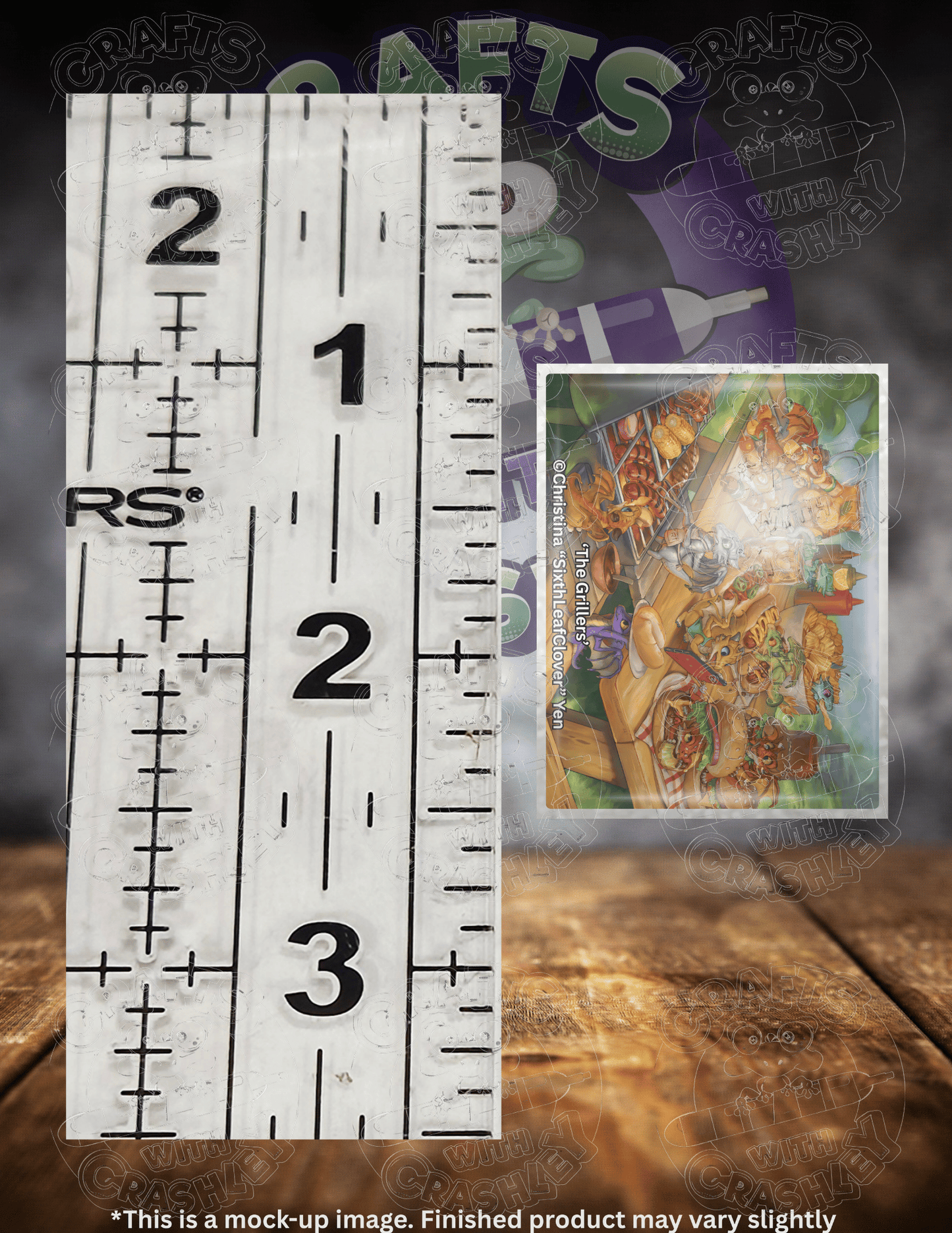 "The Grillers" by ©Christina "SixthLeafClover" Yen Premium Accessories for Diamond Painting