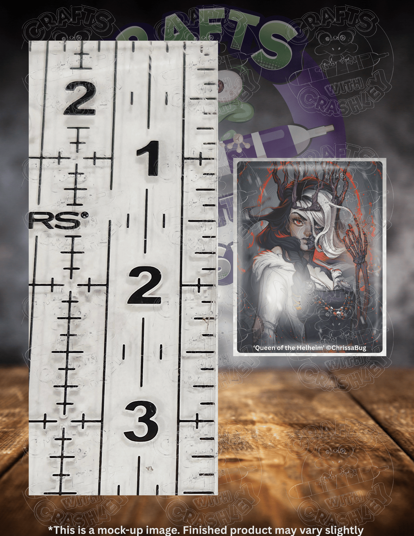 "Queen of Helheim" by ©ChrissaBug Premium Accessories for Diamond Painting