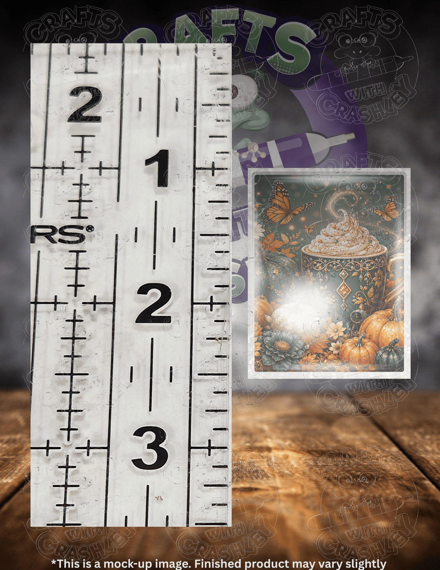 "Cozy Fall Latte" Premium Accessories for Diamond Painting