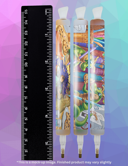 Cookies, Books, Diamonds, & Birds by ©Randal Spangler Diamond Painting Pen