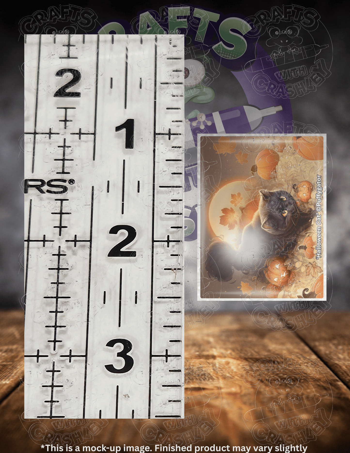 "Halloween Cat" by ©Puffygator Premium Accessories for Diamond Painting
