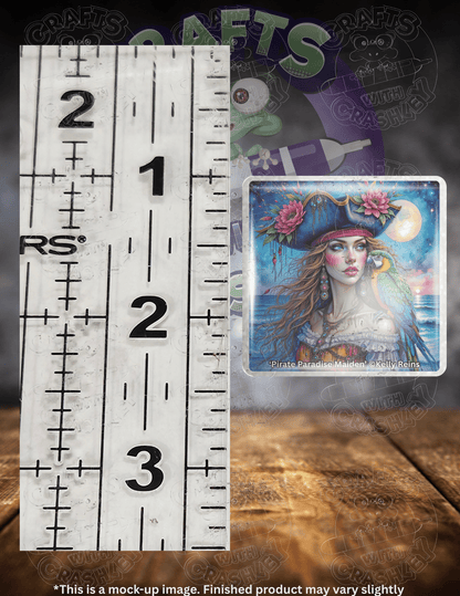 "Pirate Paradise Maiden" by ©Kelly Reins Premium Accessories for Diamond Painting