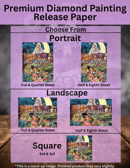 "Aria Illustration DP Along 2026" by ©Aria Illustration Premium Accessories for Diamond Painting