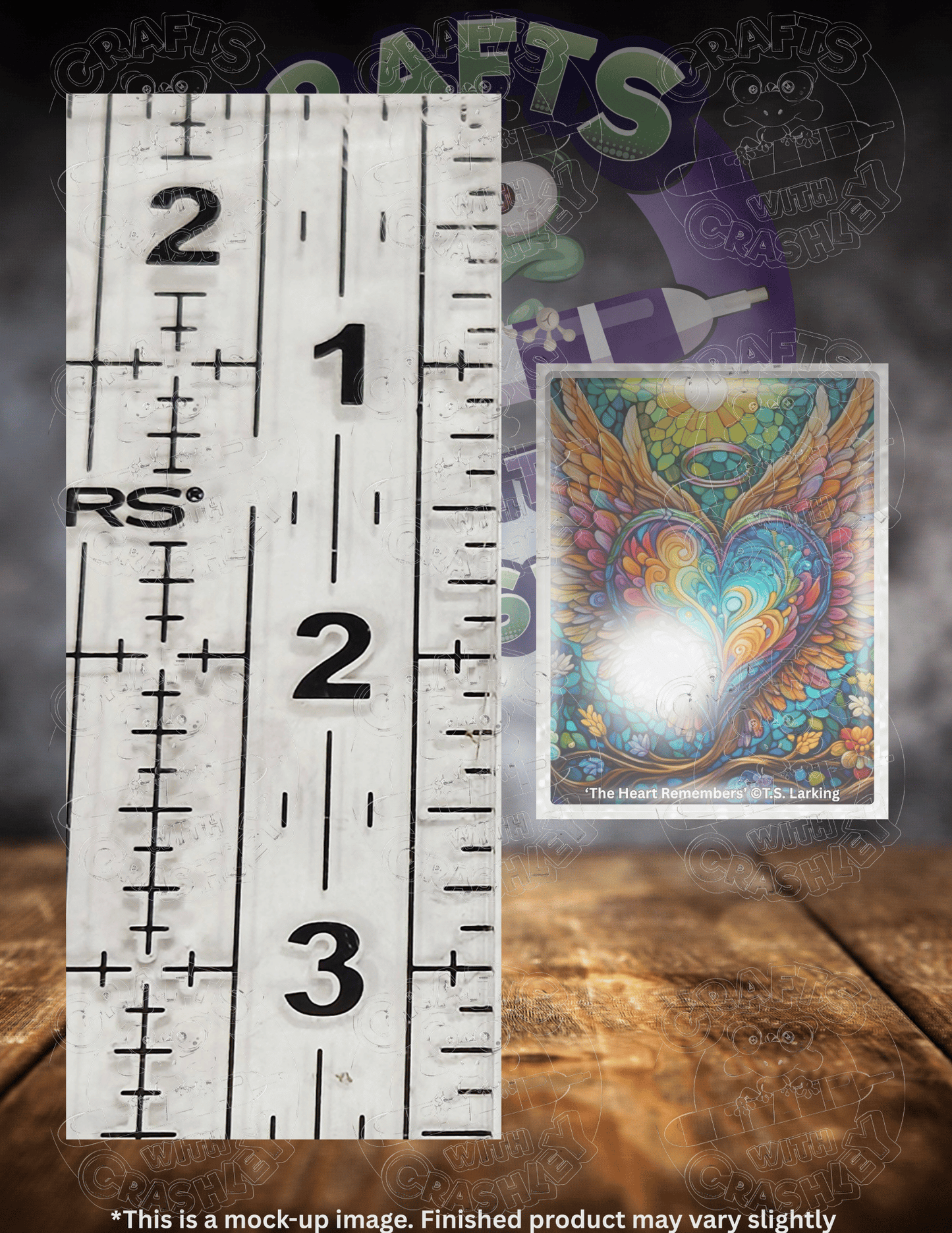 "The Heart Remembers" by ©T.S. Larking Premium Accessories for Diamond Painting