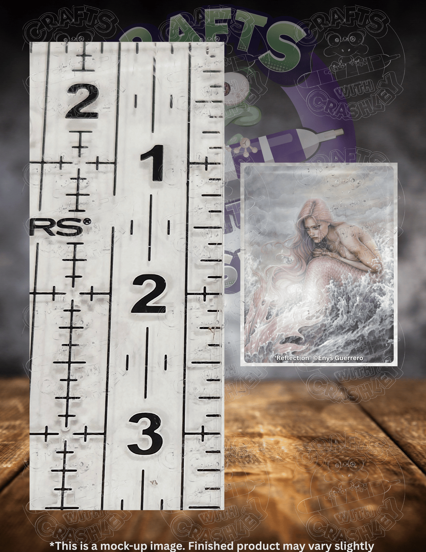 "Reflection" by ©Enys Guerrero Premium Accessories for Diamond Painting