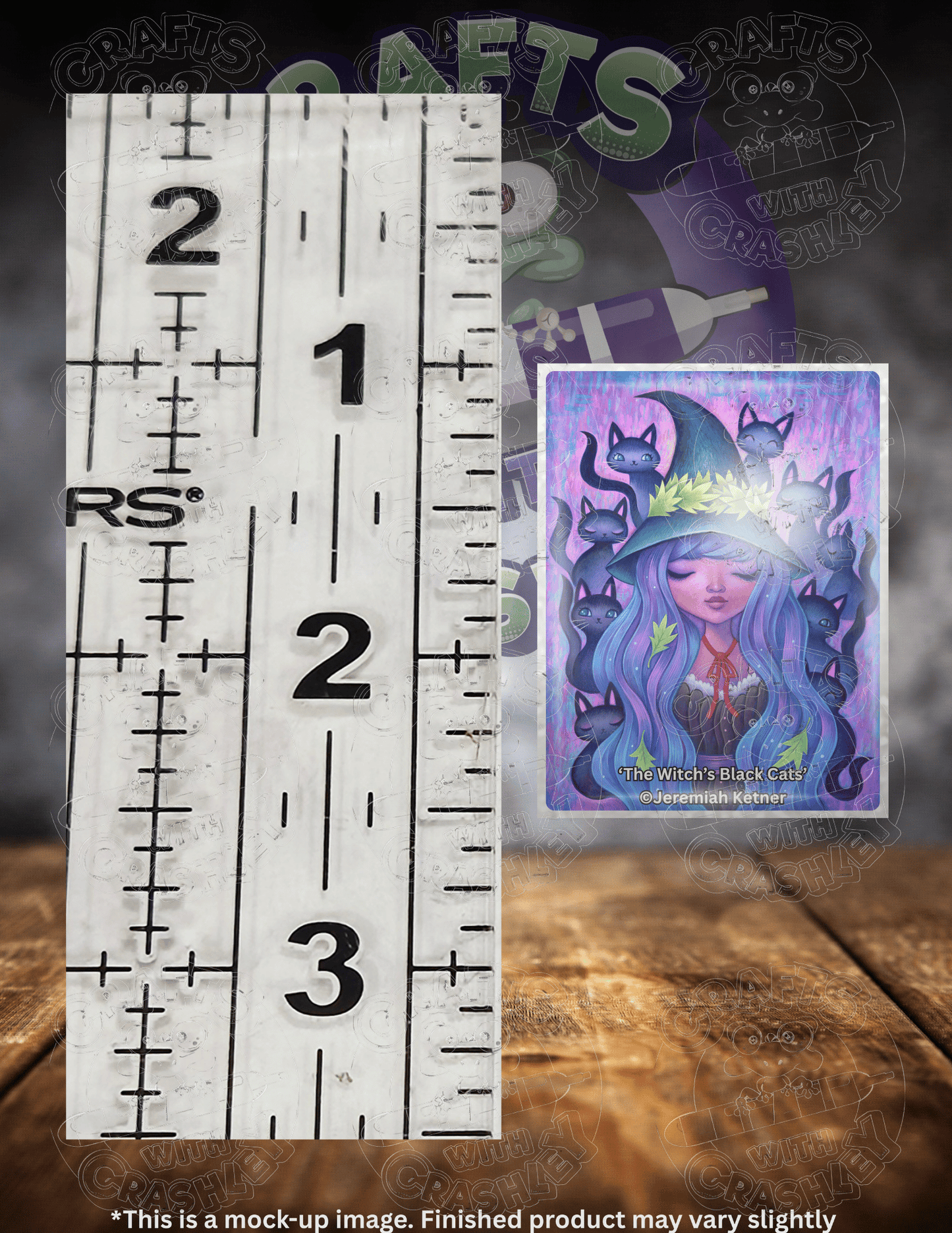 "The Witch's Black Cats" by ©Jeremiah Ketner Premium Accessories for Diamond Painting