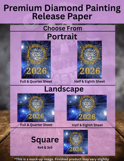 "Blinging in the New Year 2026" Premium Accessories for Diamond Painting
